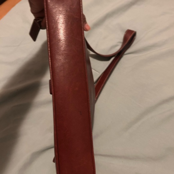 Coach Brown Leather Bag with Tag - Picture 3 of 6